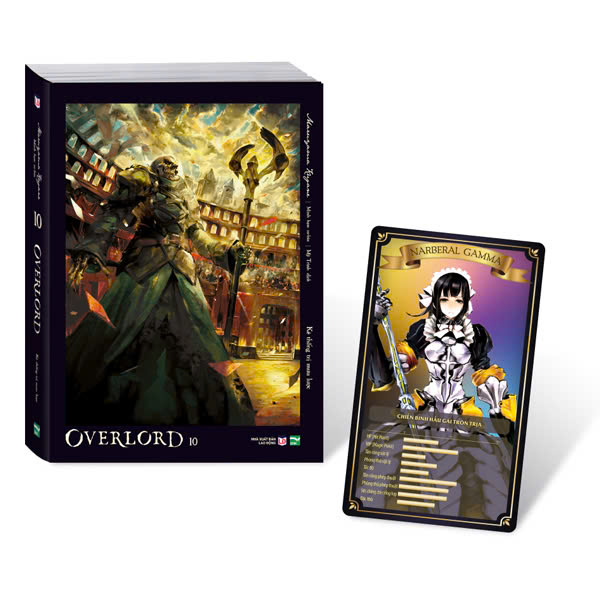 OVERLORD - Tập 10 - Kẻ Thống Trị Mưu Lược - Bản Đặc Biệt - Tặng Kèm Character Card