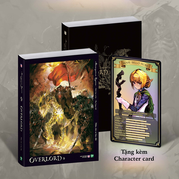 OVERLORD - Tập 9 - Niệm Chú Sư Hủy Diệt - Bản Đặc Biệt - Tặng Kèm Character Card